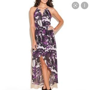 Guess High Low Maxi Dress with halter top. Size XS.